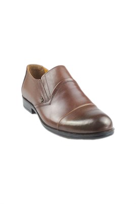 Kahverengi Deri Erkek Comfort Ayakkabı